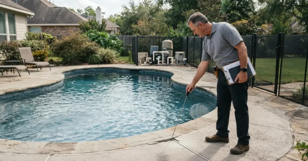 swimming pool inspection report